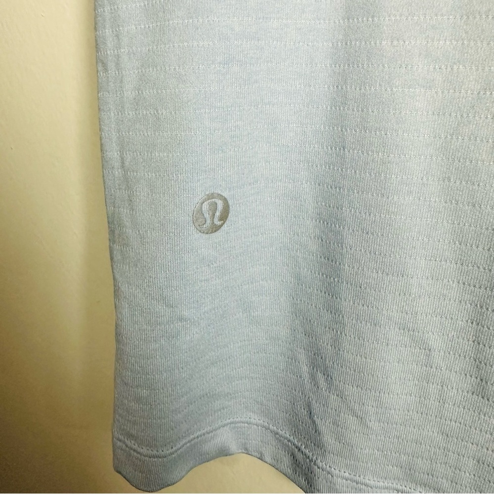 Lululemon License to Train Classic-Fit Tank Top in Heathered Aero Blue Size 12 - Picture 7 of 9
